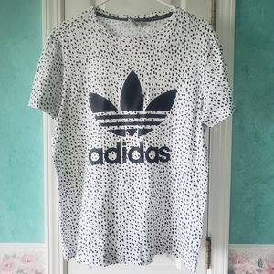 adidas T-Shirt in polka dot